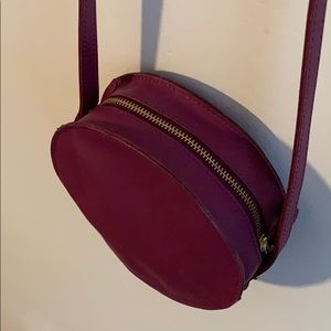 Minor History leather circle bag